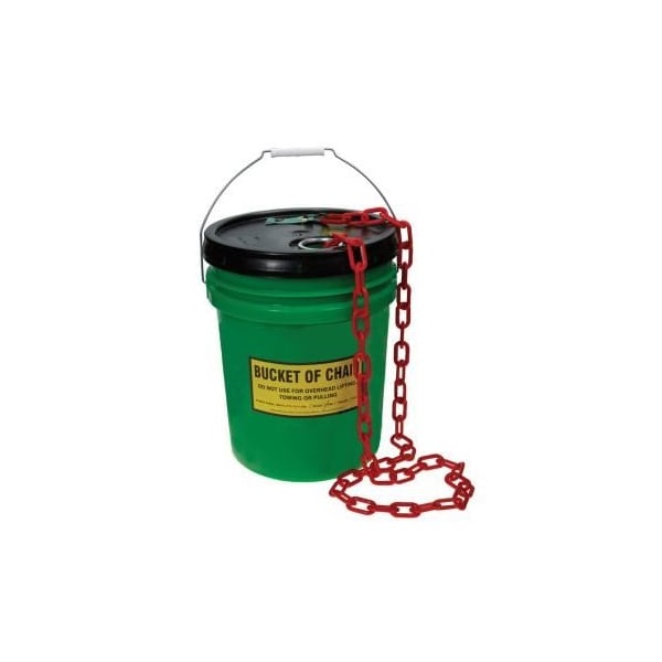 Accuform BUCKET OF CHAIN COLOR REDLENGTH 100 PRC210RD PRC210RD - main